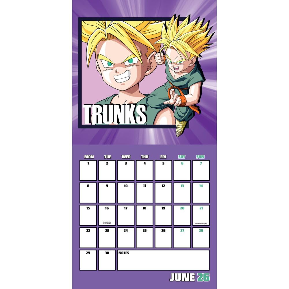 Dragon Ball Z Square Calendar 2026: 2 - Calendars By Dragon Ball