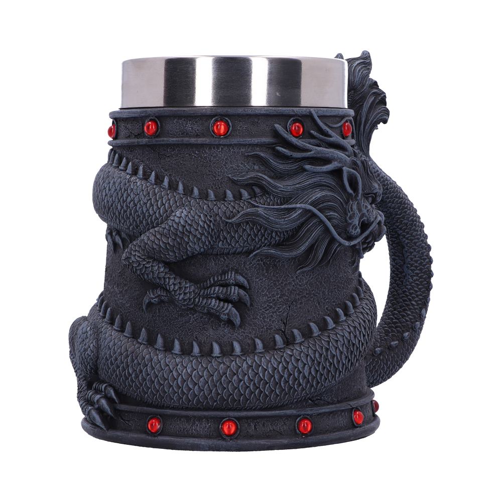 Dragon Coil Tankard 16cm: 5 - Tankards By NN Designs