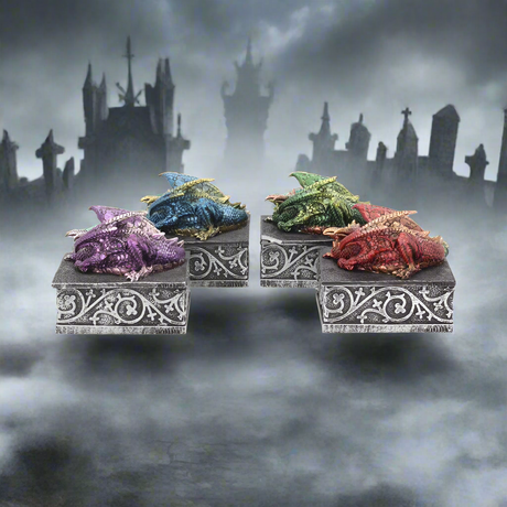 Dragons Safehold Box Set of 4 Trinket Boxes: 1 - Boxes By Gift Moments