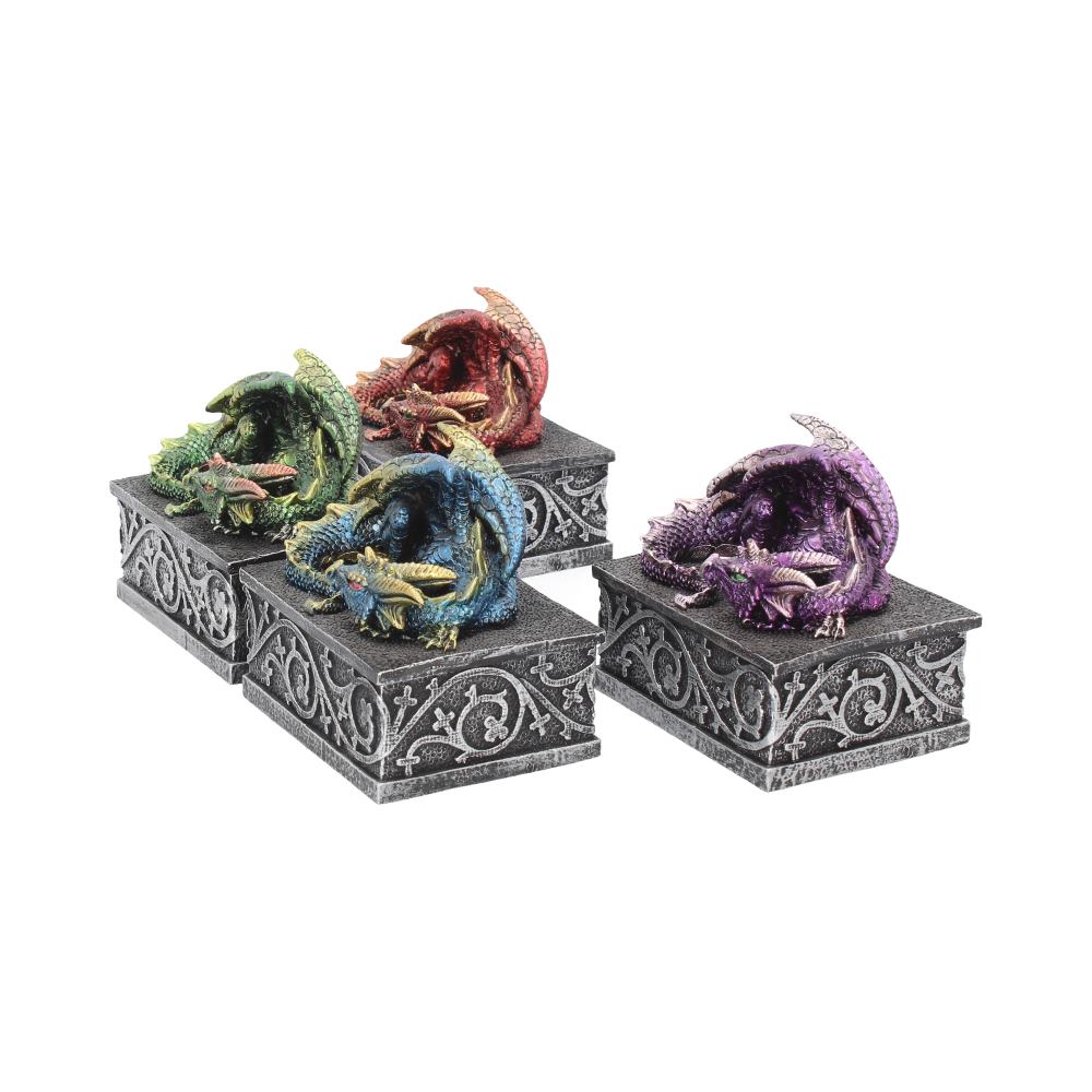 Dragons Safehold Box Set of 4 Trinket Boxes: 3 - Boxes By Gift Moments