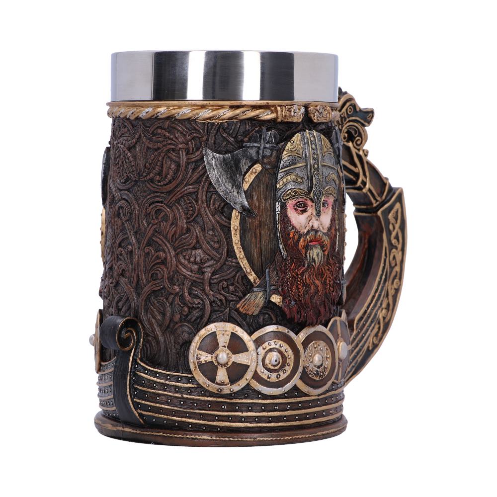 Drakkar Viking Dragon Boat Tankard: 5 - Tankards By NN Designs