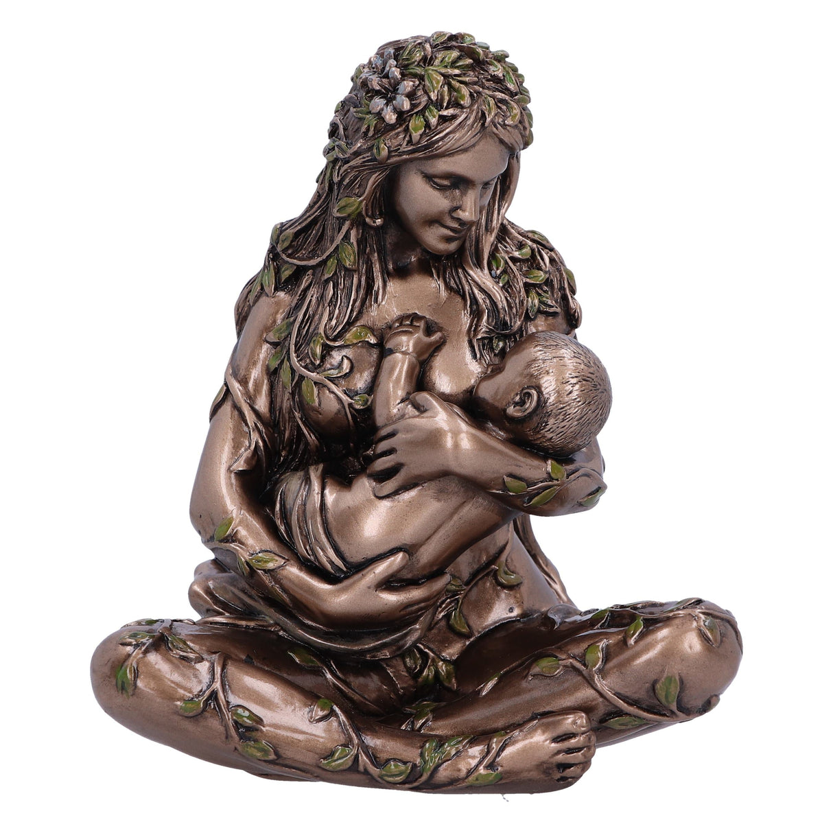 Earth Mother and baby bronze figurine - Shop Figures & Collectables At Gift Moments - 2