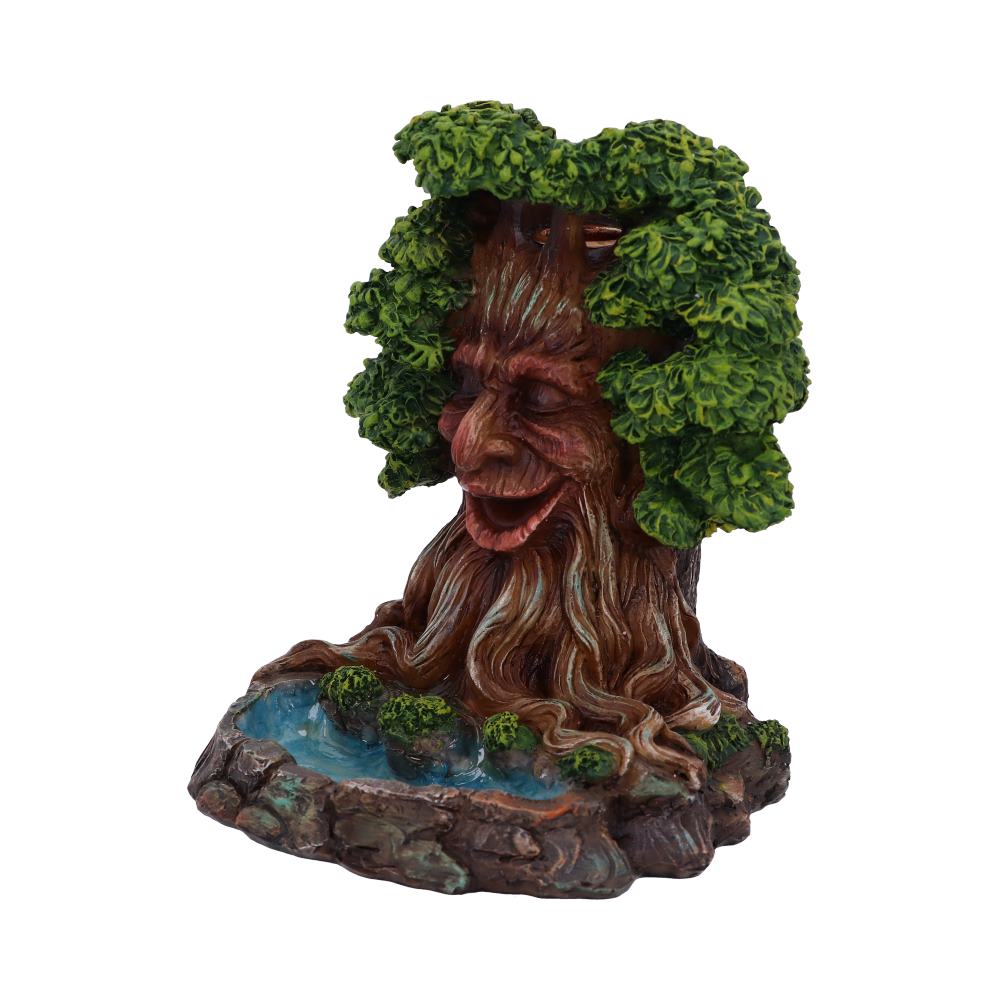 Elder Ember Tree Spirit Green Man Backflow Incense Burner: 3 - Incense Holders By Gift Moments