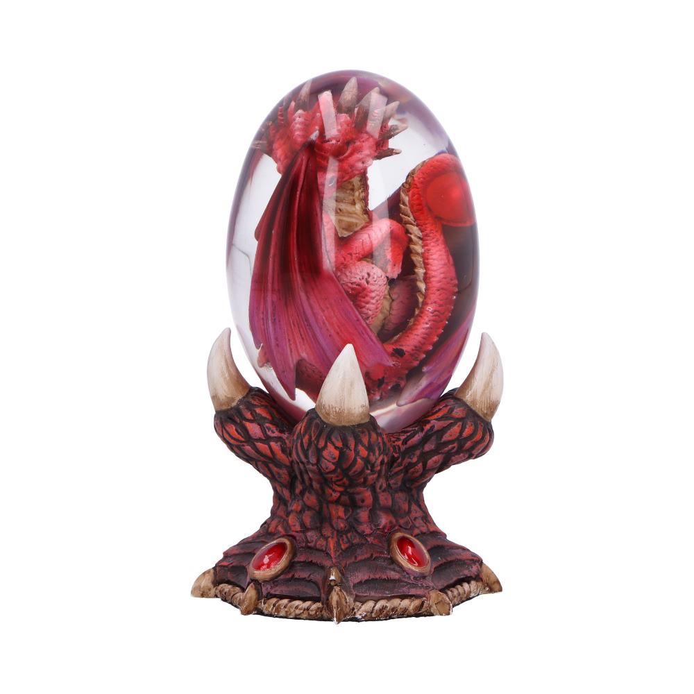 Elemental Dragonlings - Fire Dragon in Clear Egg: 5 - Figures & Collectables By NN Designs