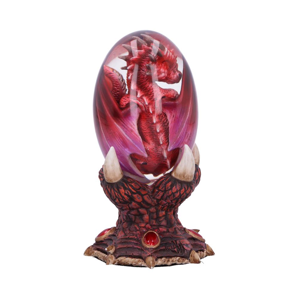 Elemental Dragonlings - Fire Dragon in Clear Egg: 4 - Figures & Collectables By NN Designs