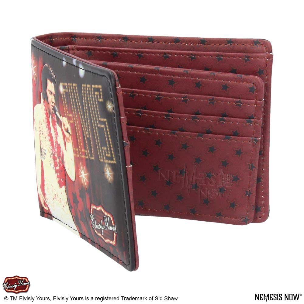 Elvis Elvisly Yours Red Wallet: 3 - Wallets By Elvis Presley
