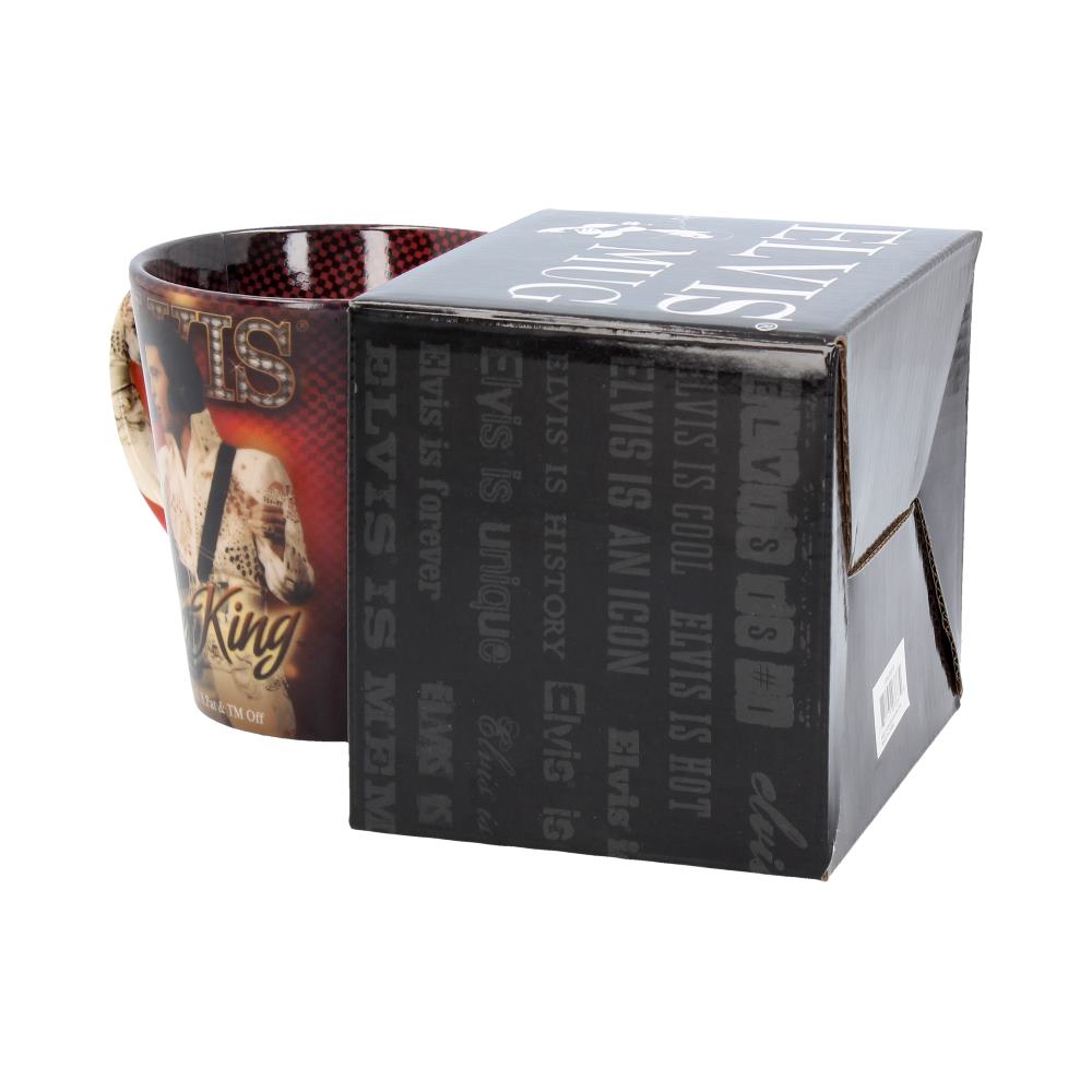 Elvis Presley The King Mug: 3 - Mugs By Elvis Presley