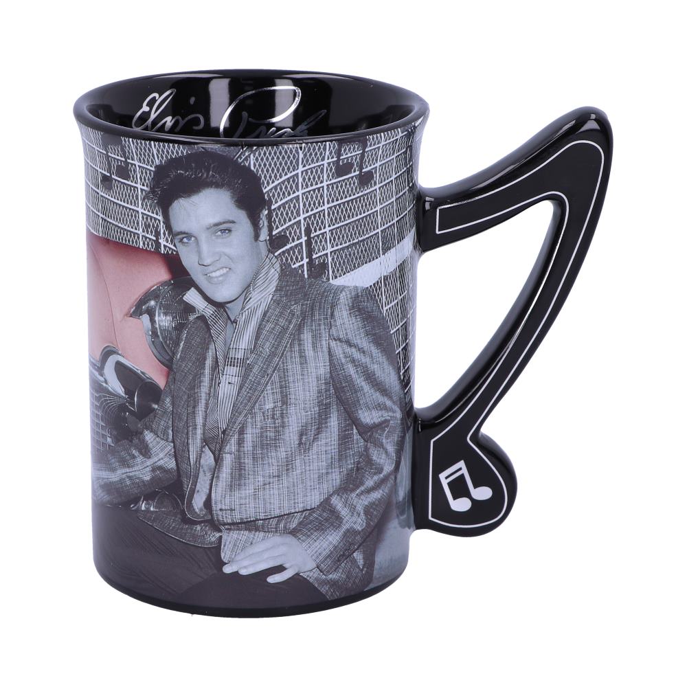 Elvis Presley with Pink Cadillac Drinking Mug: 2 - Mugs By Elvis Presley