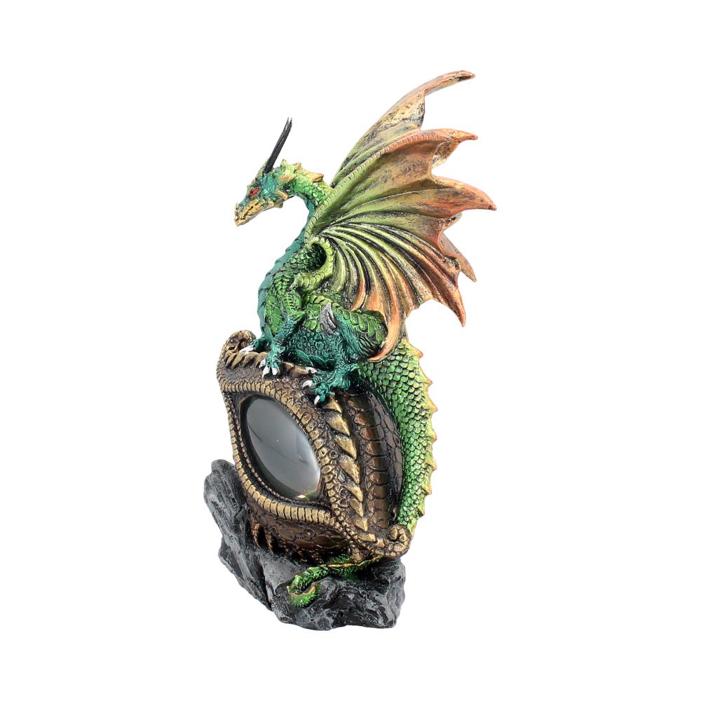 Emerald Green Eye Of The Dragon Light Up Figurine: 3 - Figures & Collectables By Gift Moments