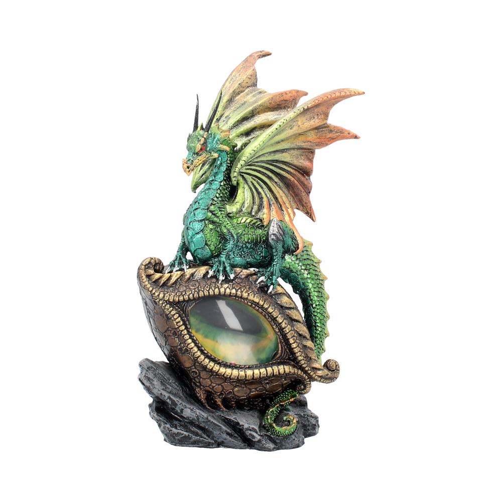 Emerald Green Eye Of The Dragon Light Up Figurine: 2 - Figures & Collectables By Gift Moments