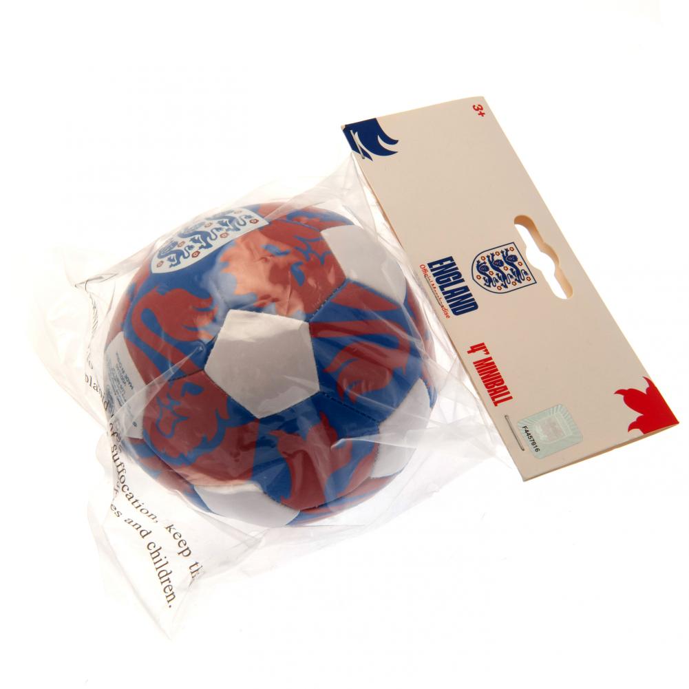 England FA 4 inch Soft Ball: 3 - Balls By England