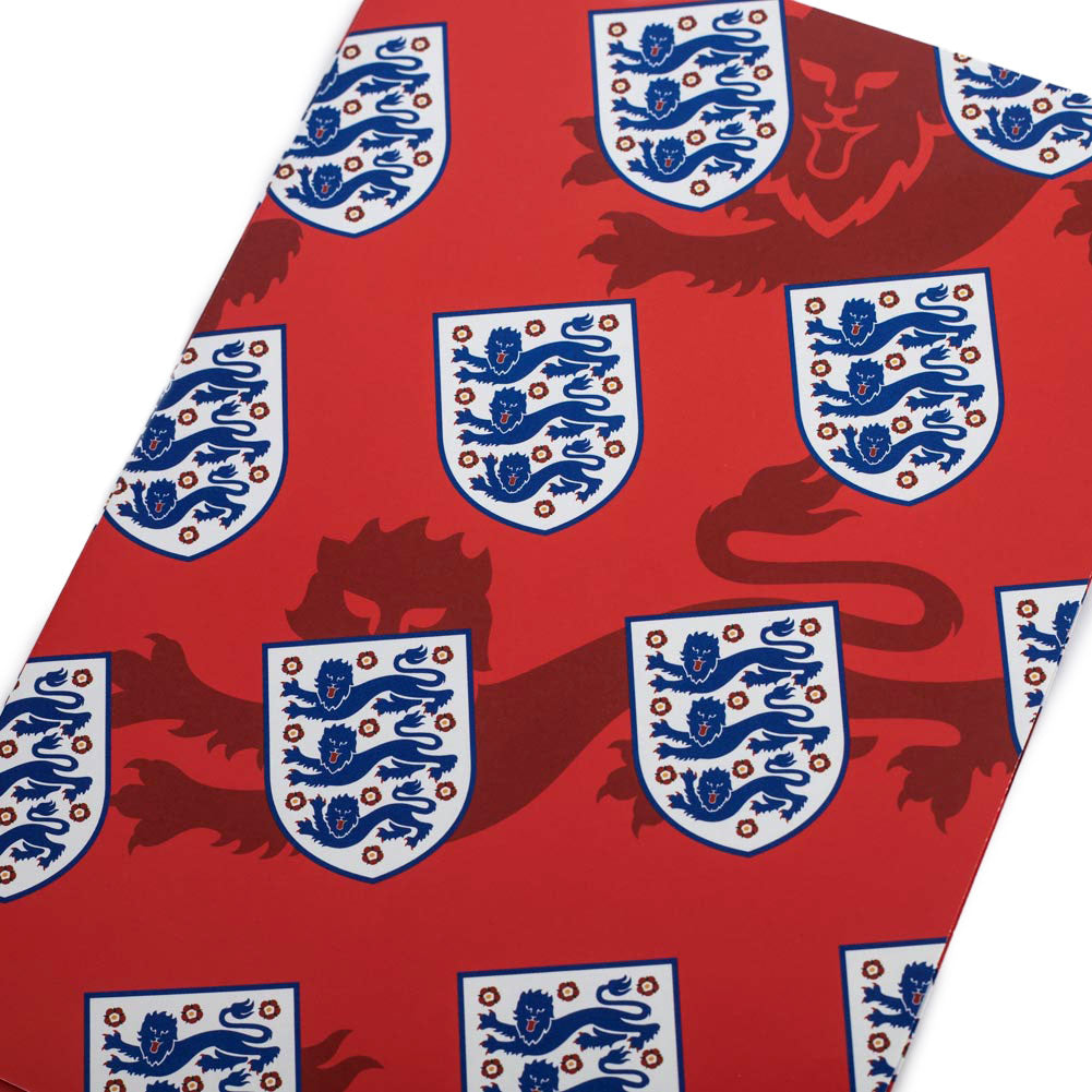 England FA Crest Gift Wrap: 3 - Gift Wrap & Bags By England