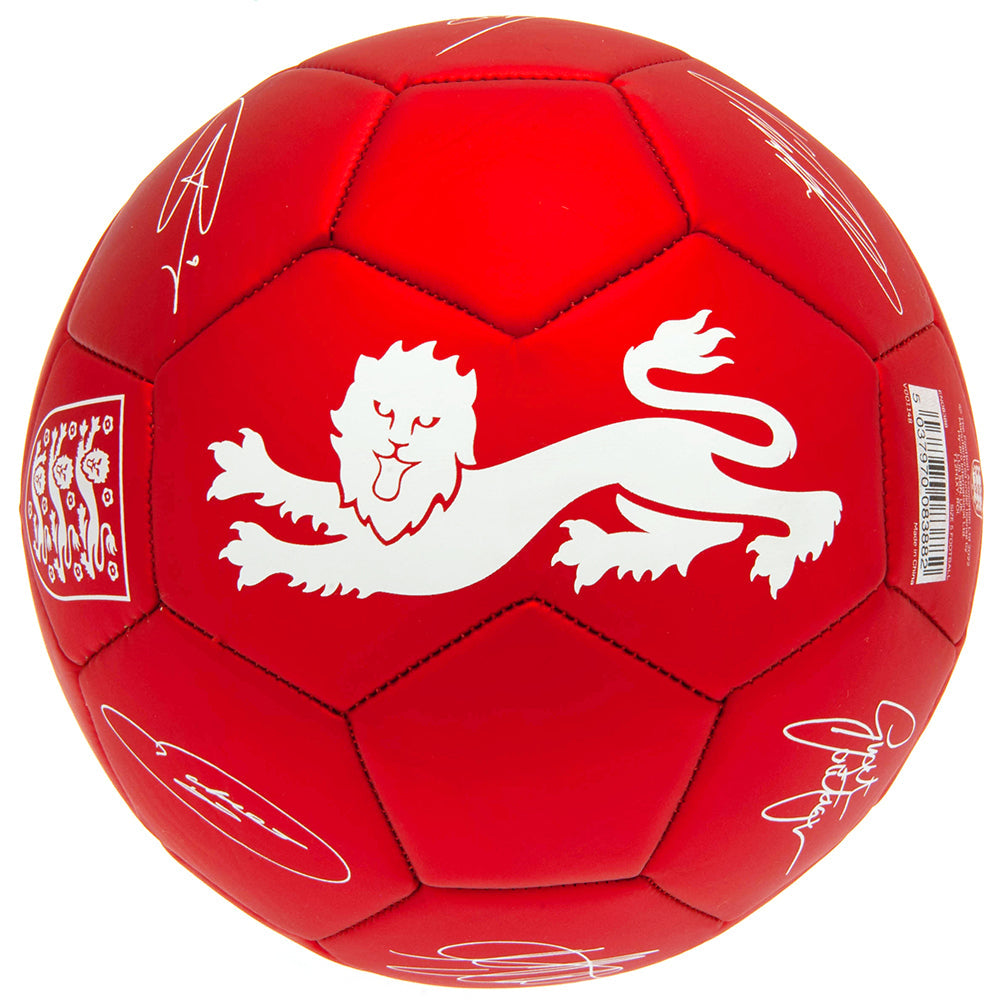 England FA Sig Red Phantom Football: 3 - Balls By England