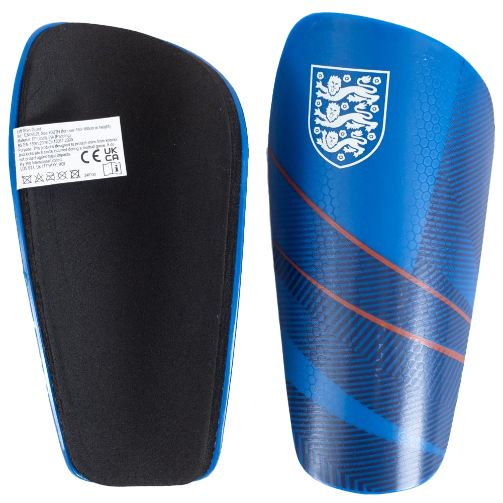 England FA Fuse Shin Pads Youths: 3 - Shin Pads By England