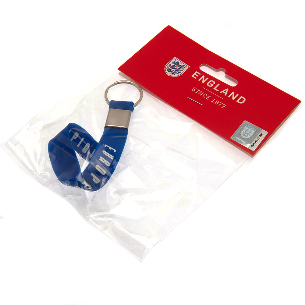 England Lionesses European Champions Silicone Keyring: 5 - Keyrings By England