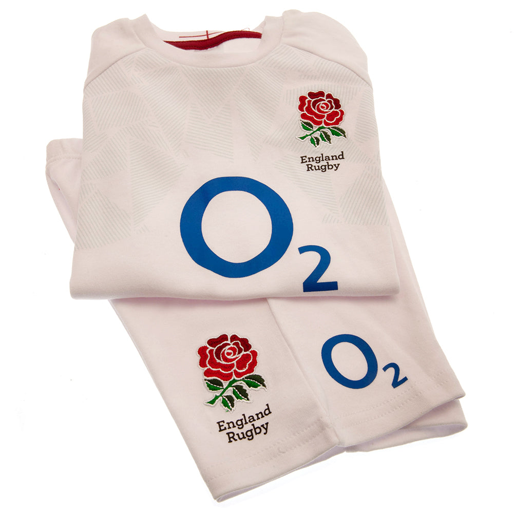 England RFU Shirt & Short Set 6/9 mths PC: 4 - Baby Clothing By Gift Moments