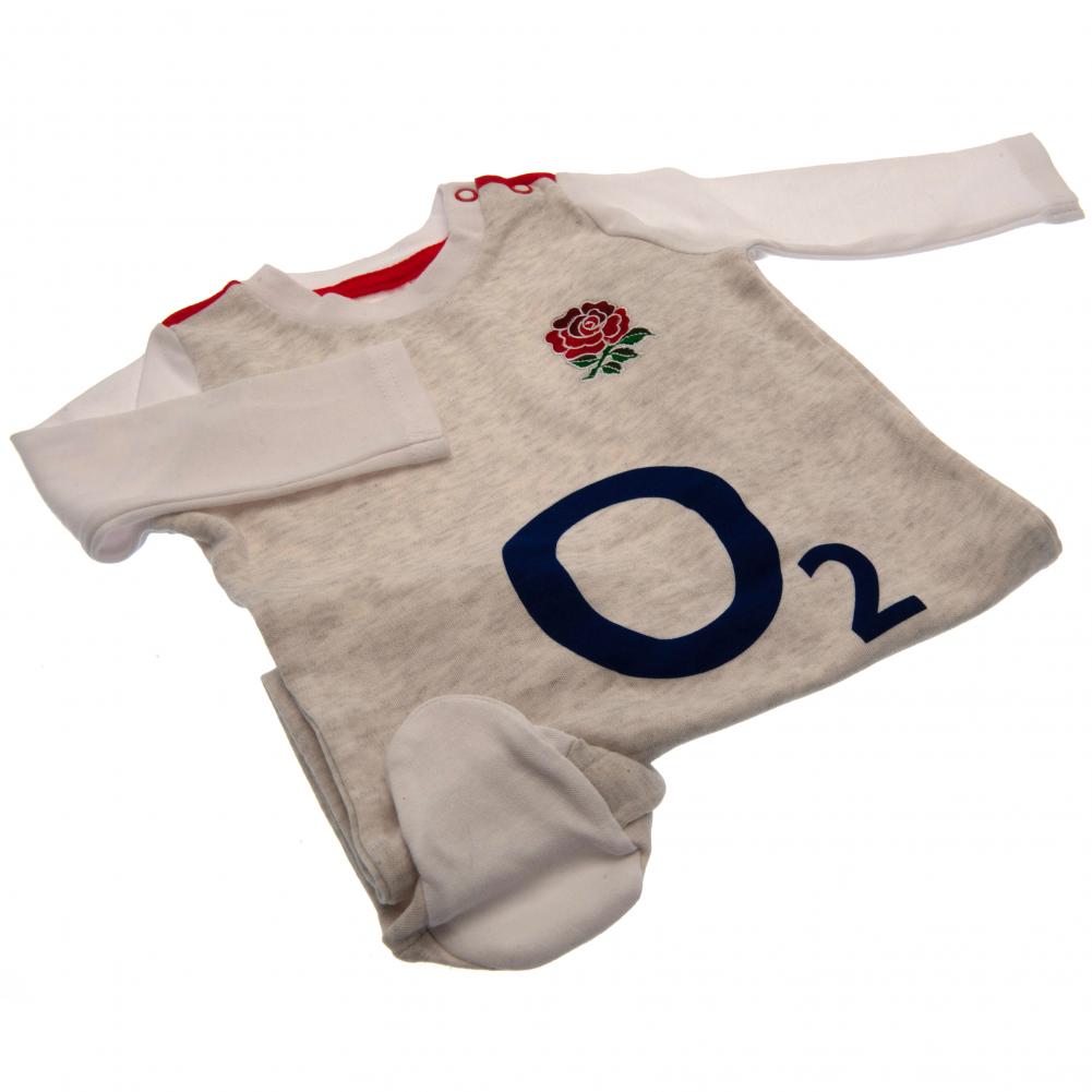 England RFU Sleepsuit 12/18 mths GR: 2 - Baby Clothing By Gift Moments