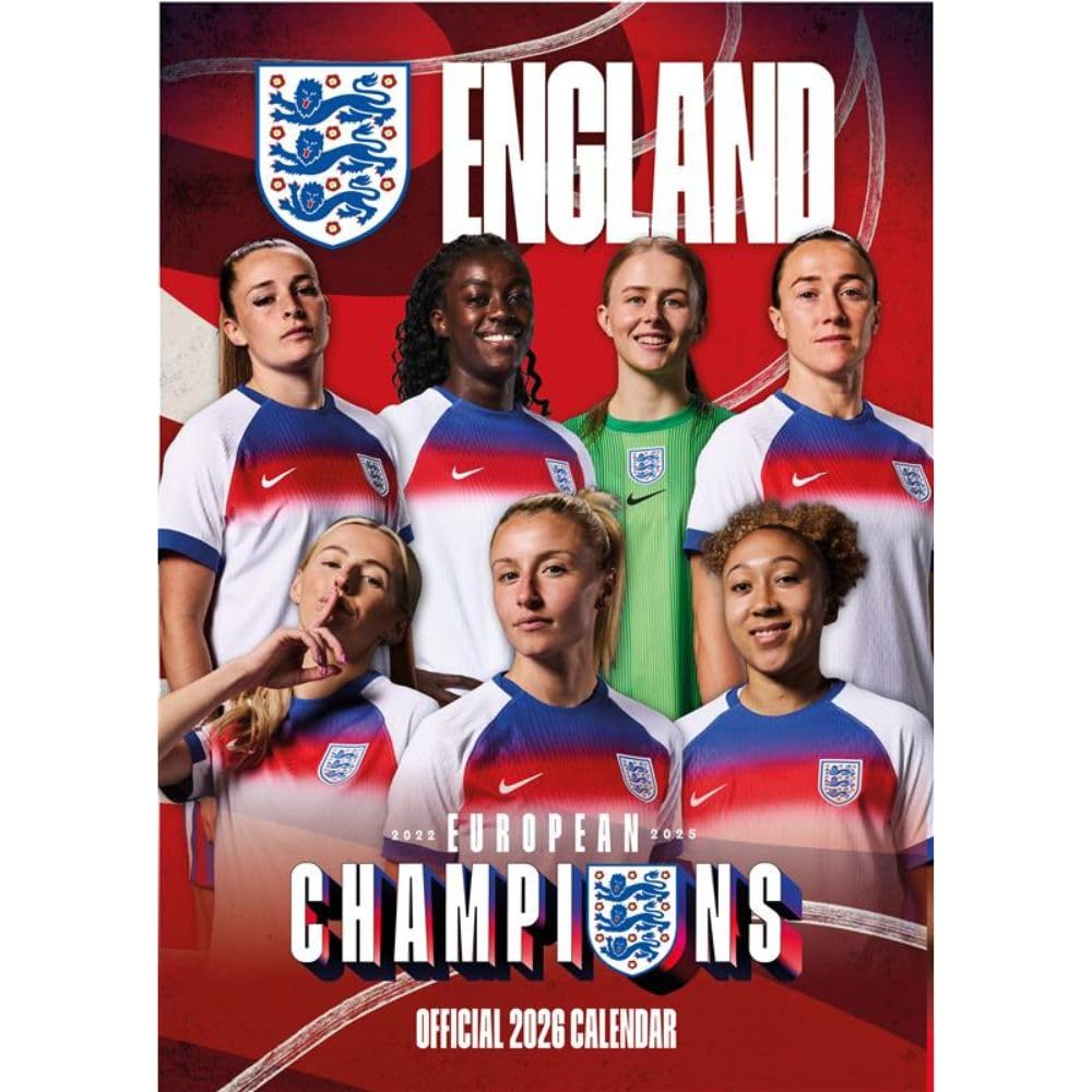 England WFA A3 Calendar 2026: 1 - Calendars By England
