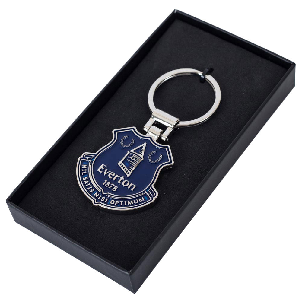 Everton FC Boxed Crest Keyring: 3 - Keyrings By Everton