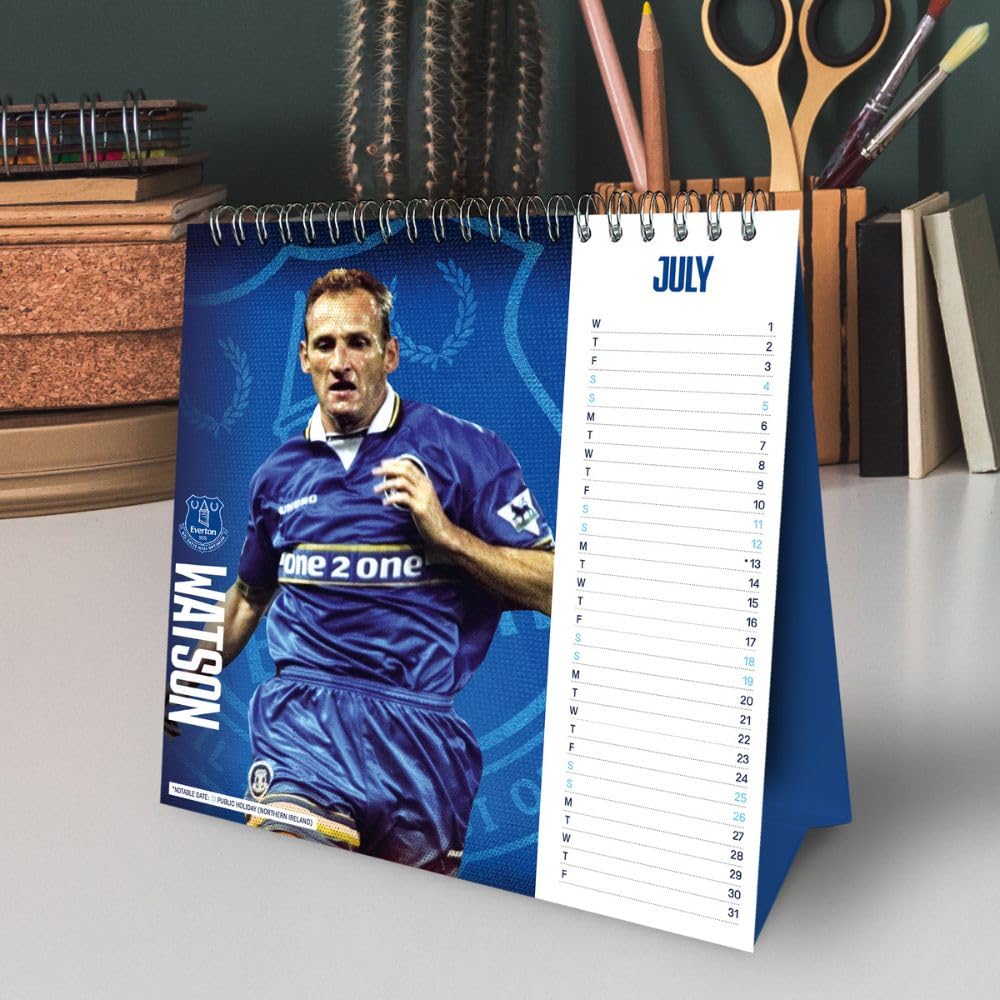 Everton FC Desktop Calendar 2026: 4 - Calendars By Everton