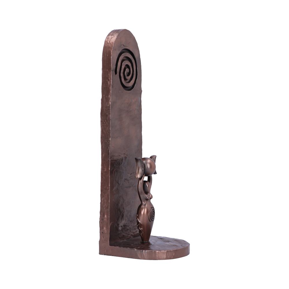 Exclusive Bronze Spiral Goddess Incense Holder 23.5cm: 5 - Incense Holders By NN Designs