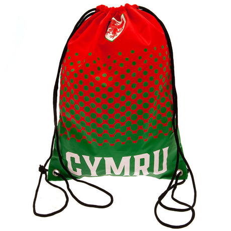 FA Wales Fade Gym Bag: 1 - Bags By Wales