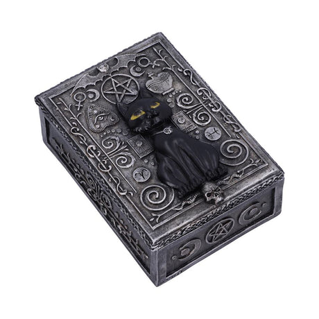 Familiar Spell Black Cat Sigil Trinket Box 13.7cm: 4 - Boxes By Gift Moments