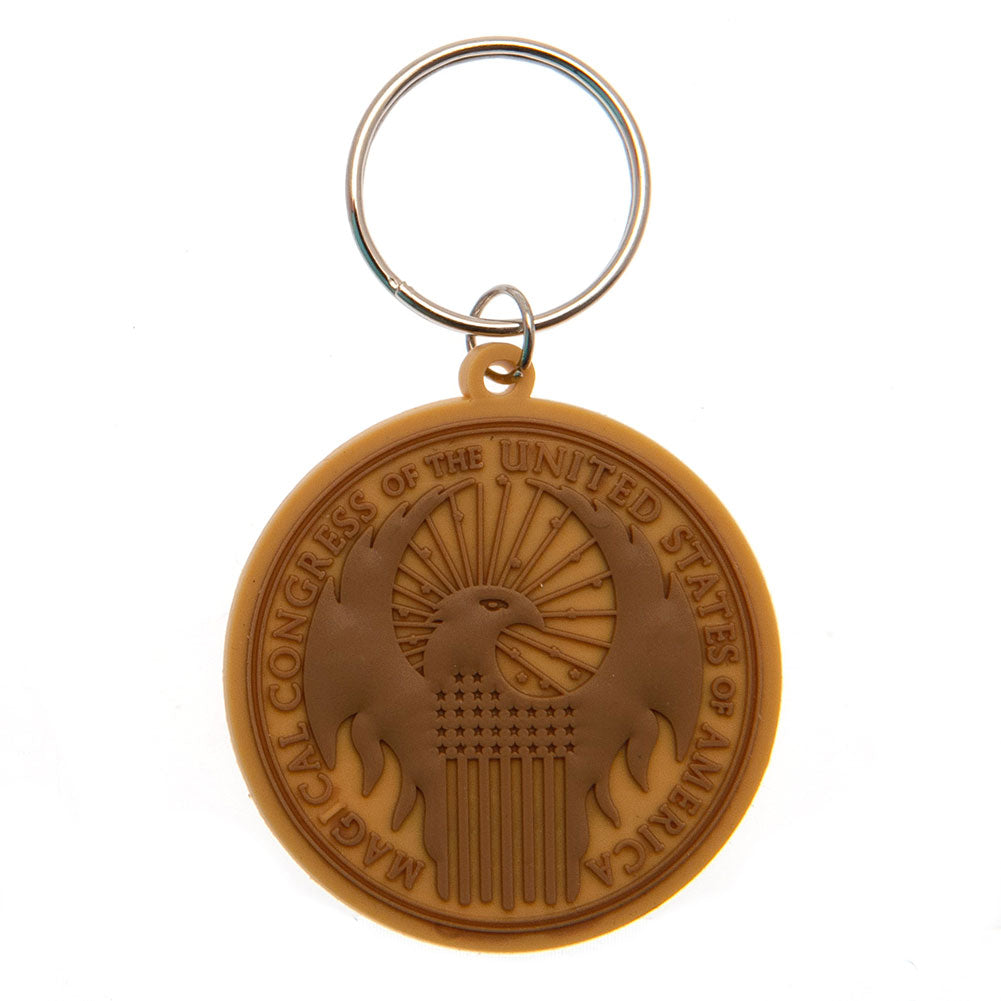 Fantastic Beasts Macusa PVC Keyring - Shop Keyrings At Gift Moments - 1