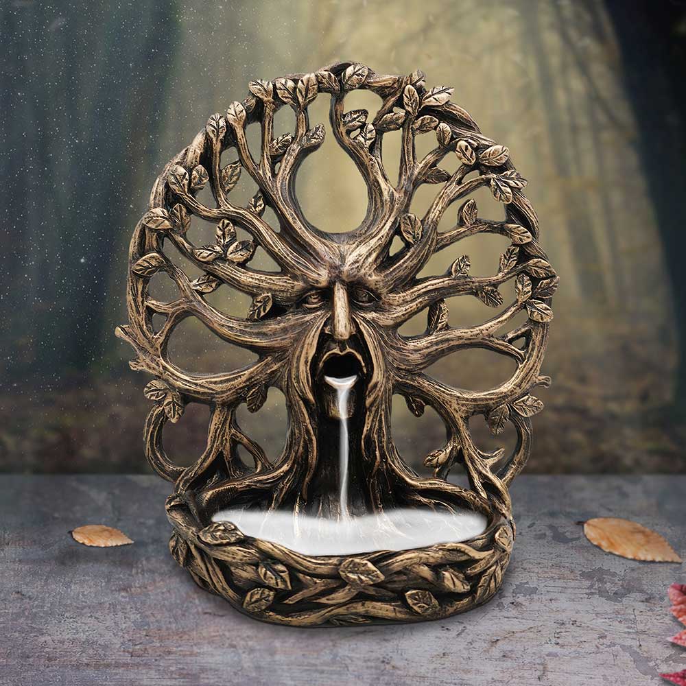 Father of the Forest Tree Backflow Incense Burner 16.3cm: 1 - Incense Holders By Gift Moments