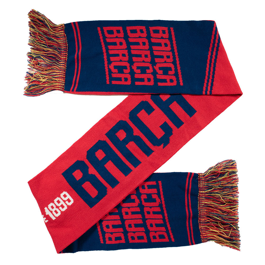 FC Barcelona Barca Scarf: 3 - Scarves By Barcelona
