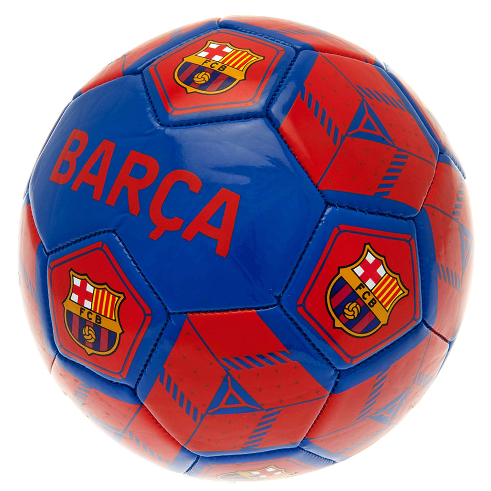 FC Barcelona Hex Size 3 Football: 1 - Balls By Barcelona