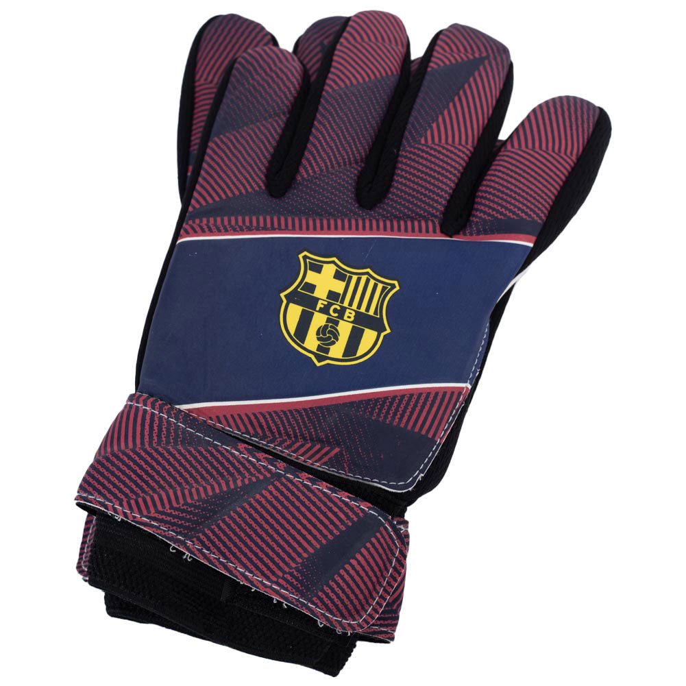 FC Barcelona Fuse Goalkeeper Gloves Kids - Shop Gloves At Gift Moments - 1