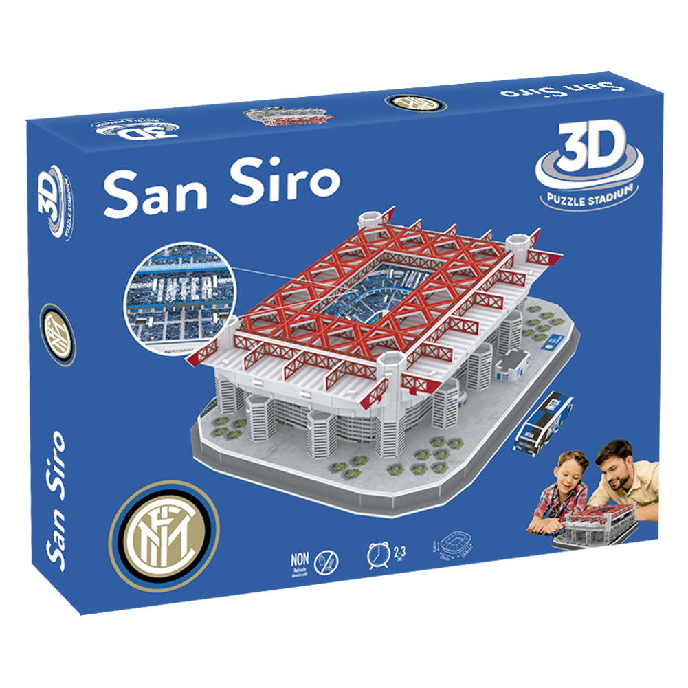FC Inter Milan 3D Stadium Puzzle - Shop Puzzles & Games At Gift Moments - 4