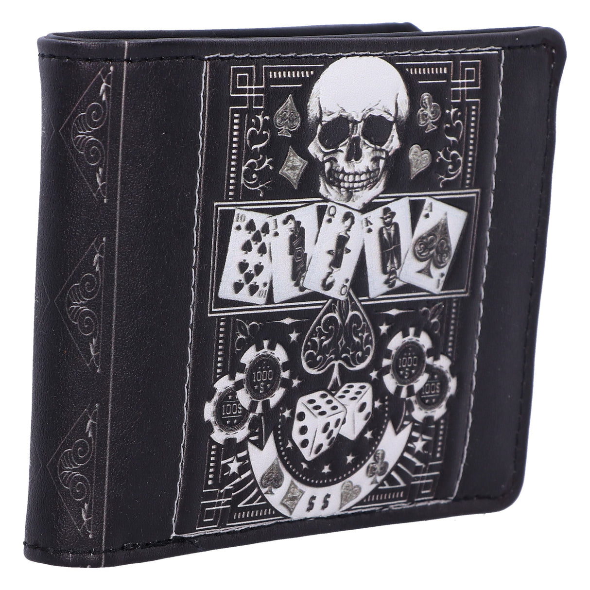 Feeling Lucky? Gothic Skull Wallet: 5 - Wallets By Gift Moments