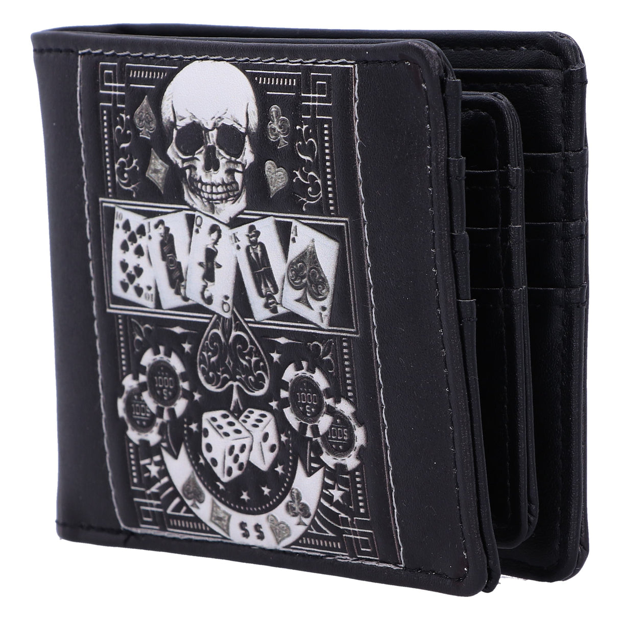 Feeling Lucky? Gothic Skull Wallet: 3 - Wallets By Gift Moments