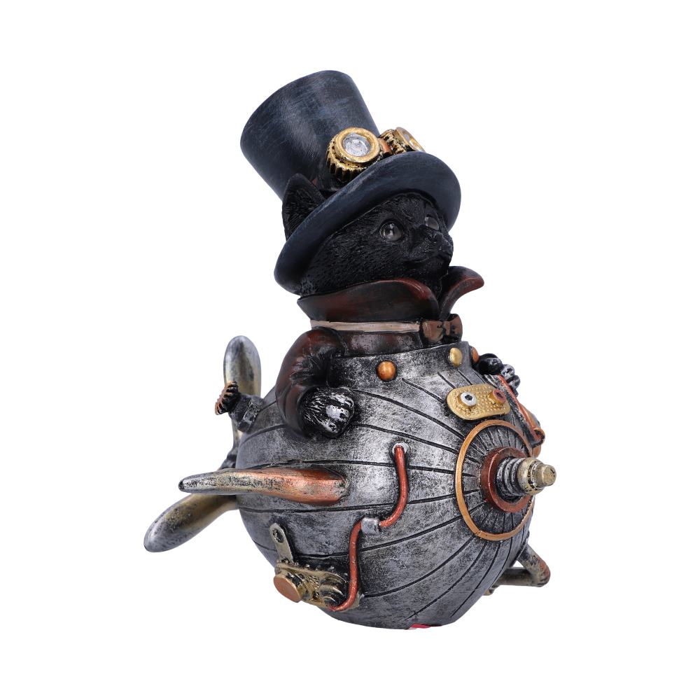 Feline Invention Steampunk Cat Figurine 14.5cm: 5 - Figures & Collectables By Gift Moments