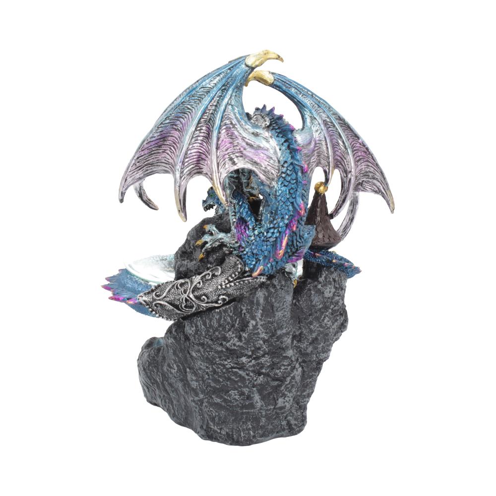 Flame Saviour Blue Dragon Oil Burner 24cm: 4 - Oil Burner By Gift Moments