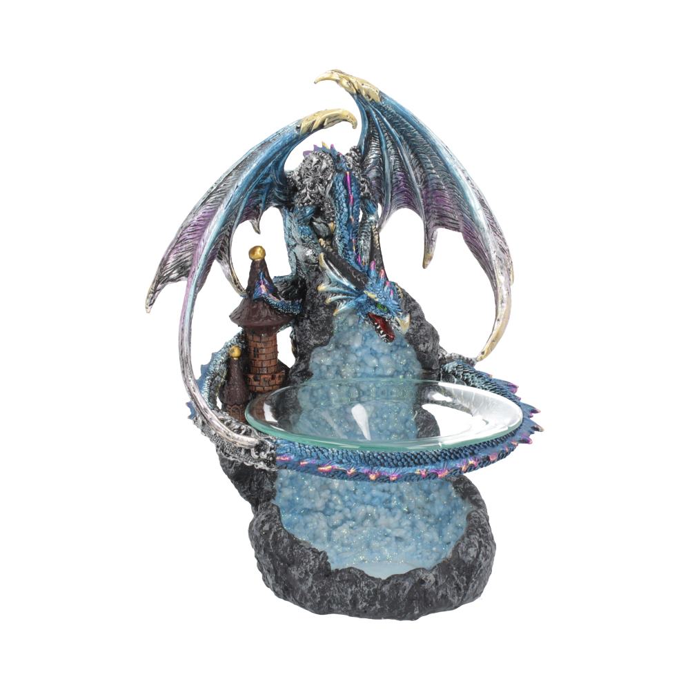 Flame Saviour Blue Dragon Oil Burner 24cm: 2 - Oil Burner By Gift Moments