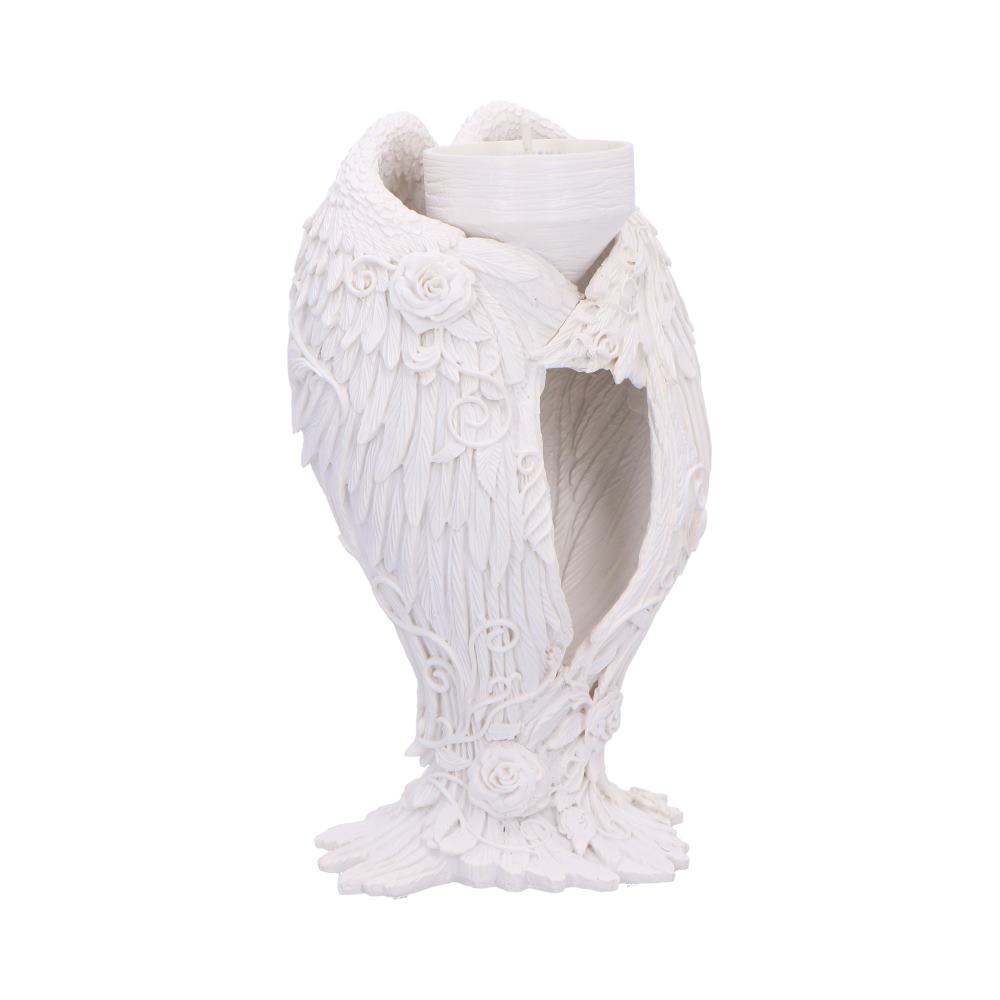 Floral Angel Wings Tea Light Candle Holder: 5 - Candles & Holders By NN Designs