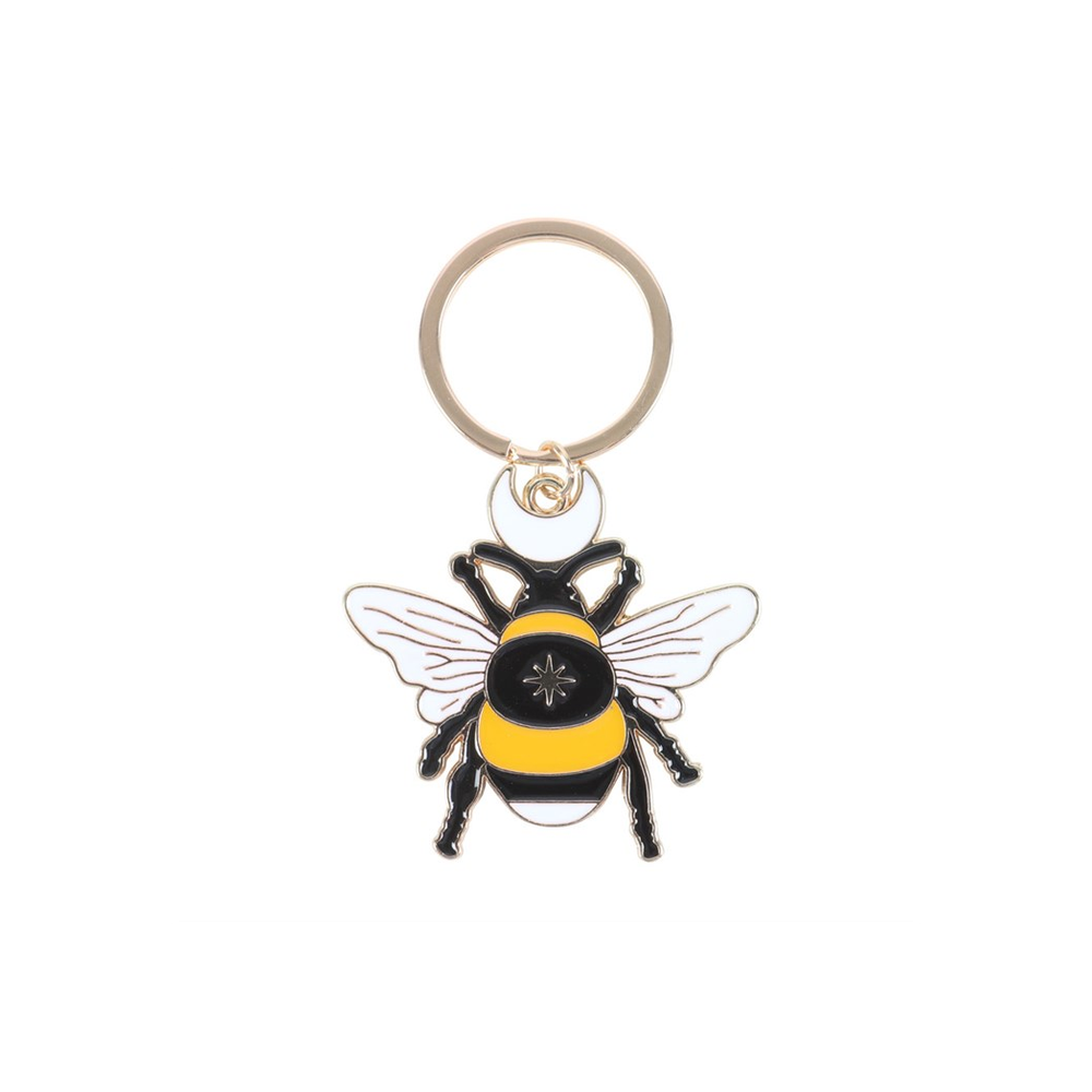 Forest Bee Enamel Keyring: 2 - Keyrings By Gift Moments