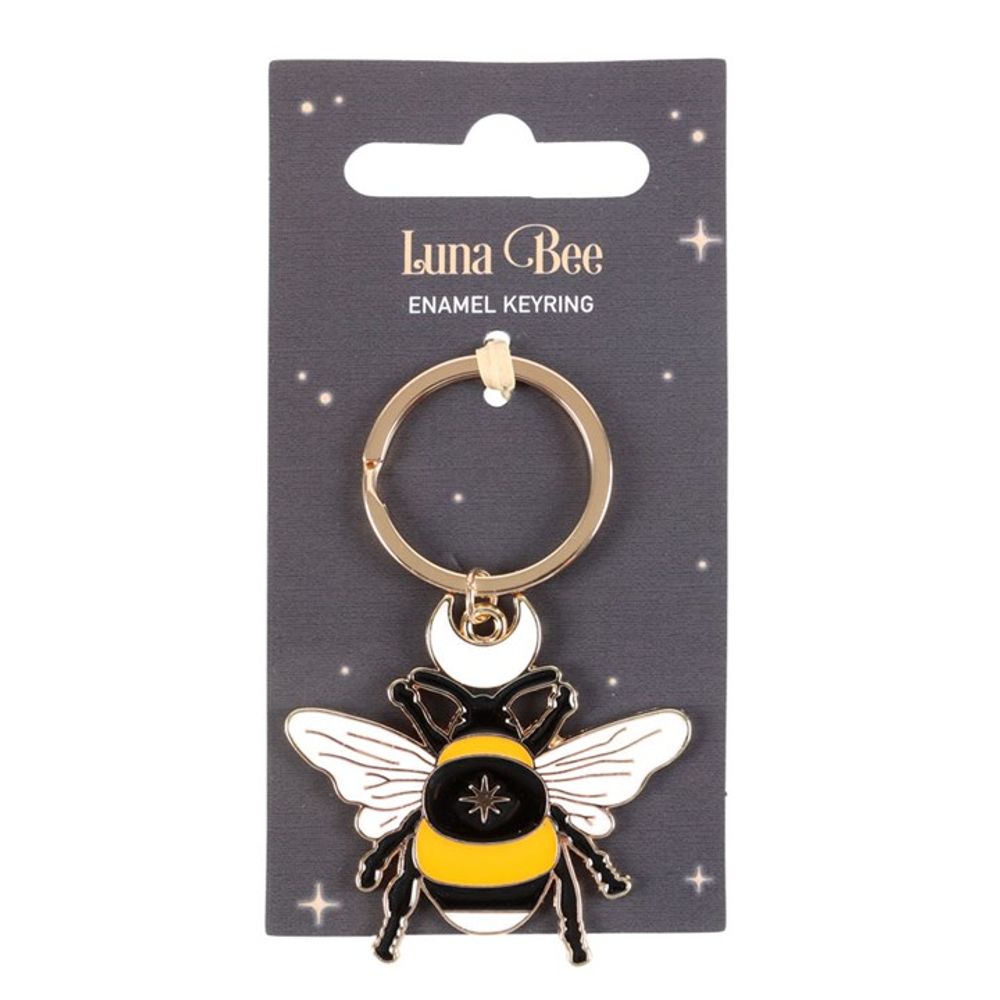 Forest Bee Enamel Keyring: 1 - Keyrings By Gift Moments