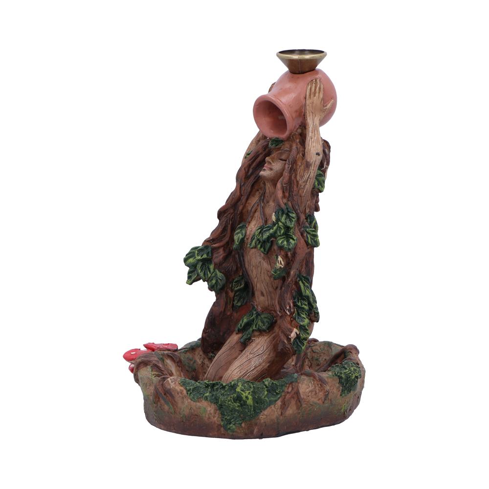 Forest Maiden Tree Backflow Incense Burner: 3 Incense Holders By NN Designs