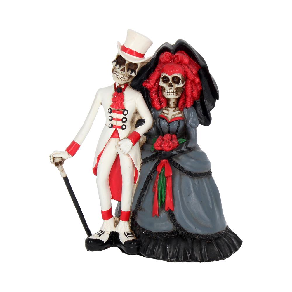 Forever By Your Side Figurine Skeleton Wedding Bride Groom Valentine: 2 - Figures & Collectables By Gift Moments