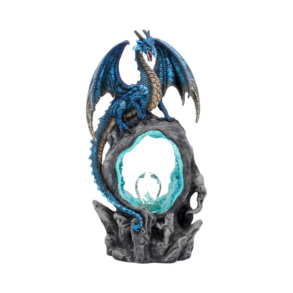 Frostwing’s Gateway Figurine Blue Dragon Crystal Light Up Ornament: 2 - Figures & Collectables By Gift Moments