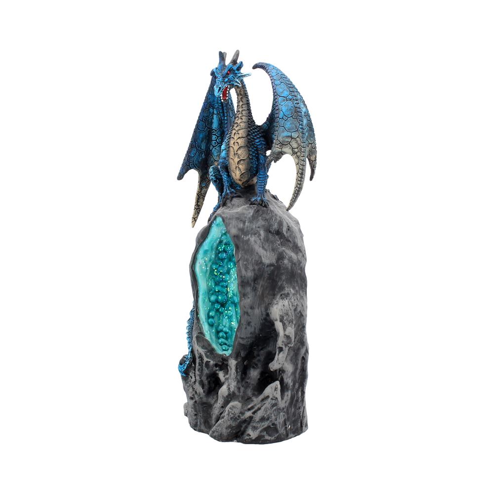 Frostwing’s Gateway Figurine Blue Dragon Crystal Light Up Ornament: 3 - Figures & Collectables By Gift Moments