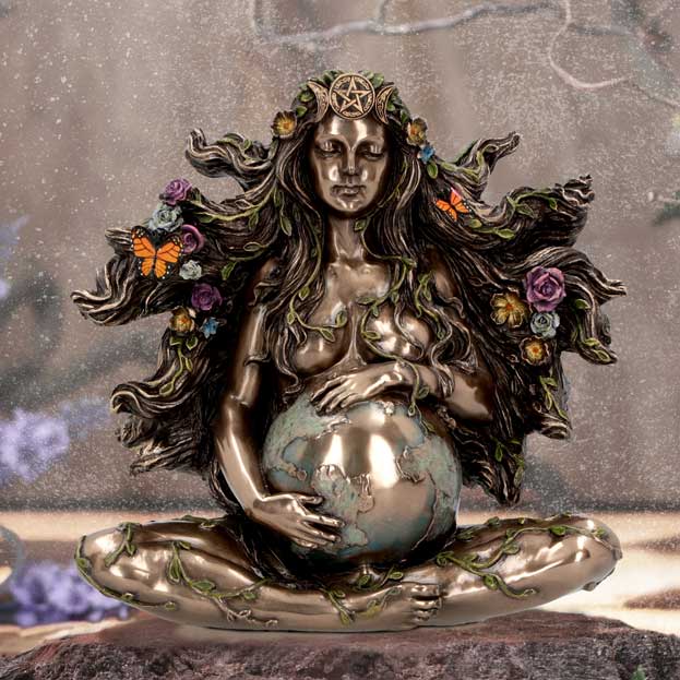 Gaea Mother of all Life Bronze Figurine 18cm: 1 - Figures & Collectables By Gift Moments