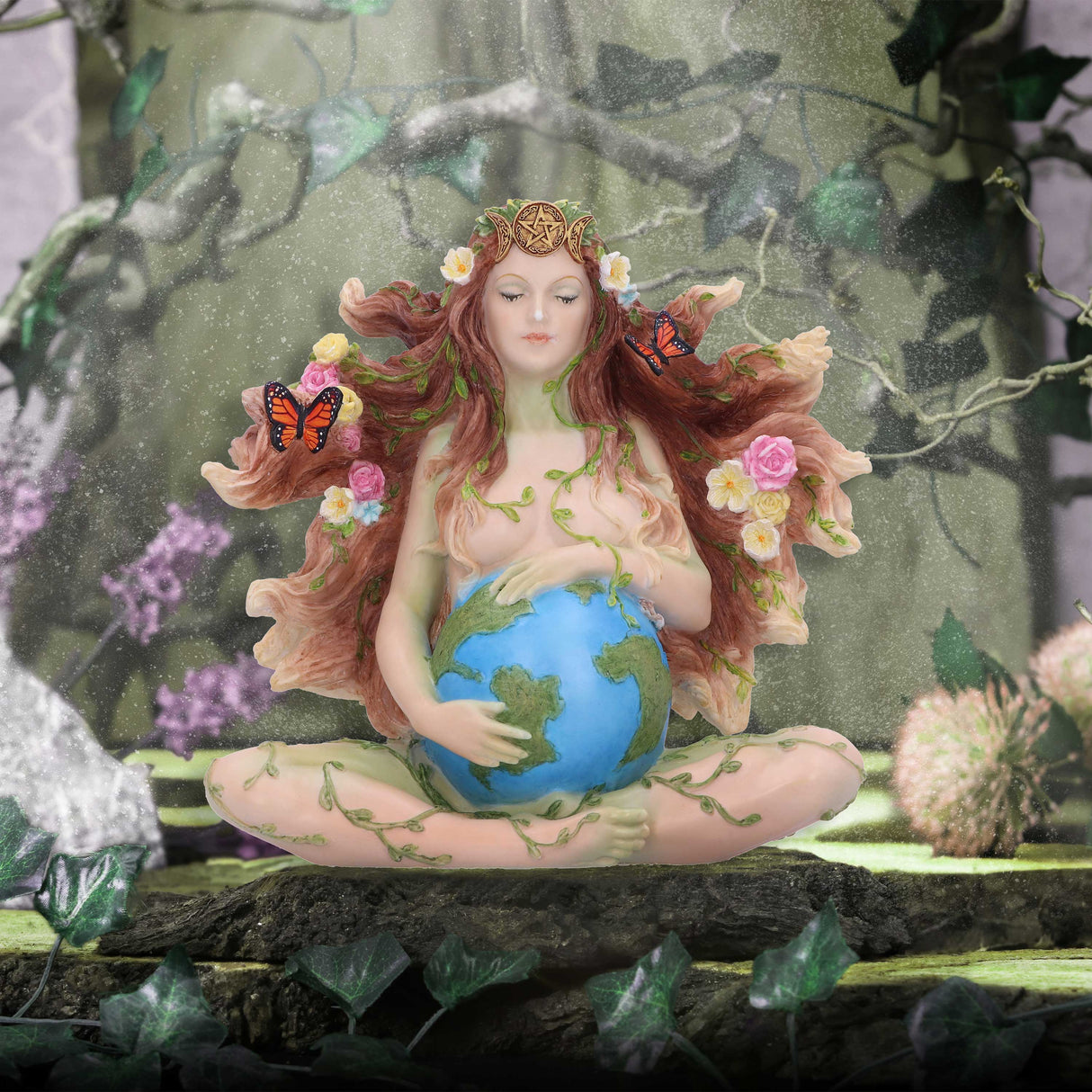 Gaea Mother of all Life figurine (painted): 1 - Figures & Collectables By Gift Moments