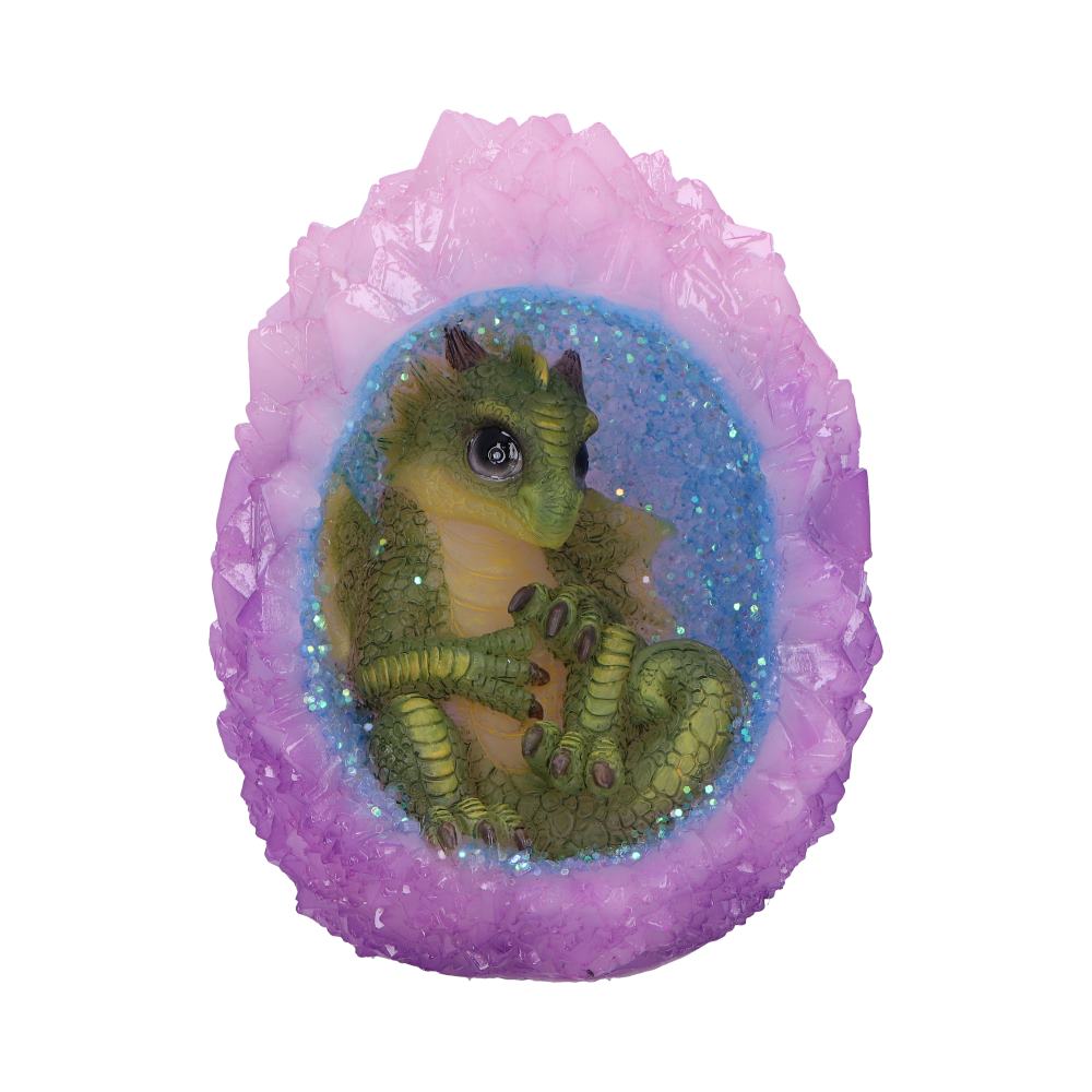 Geode Nest (Green) Illuminating Figurine: 2 - Figures & Collectables By Gift Moments