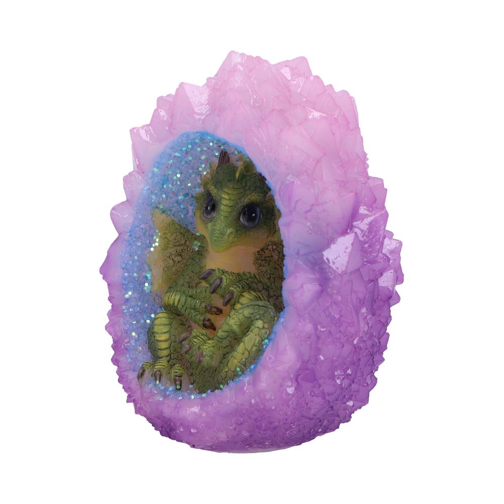 Geode Nest (Green) Illuminating Figurine: 3 - Figures & Collectables By Gift Moments