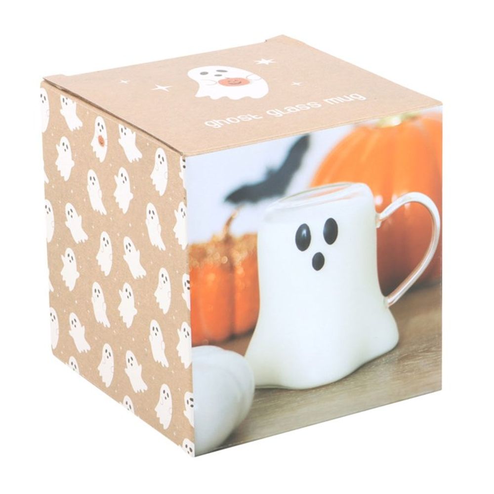 Ghost Shaped Glass Mug: 5 - Mugs By Gift Moments